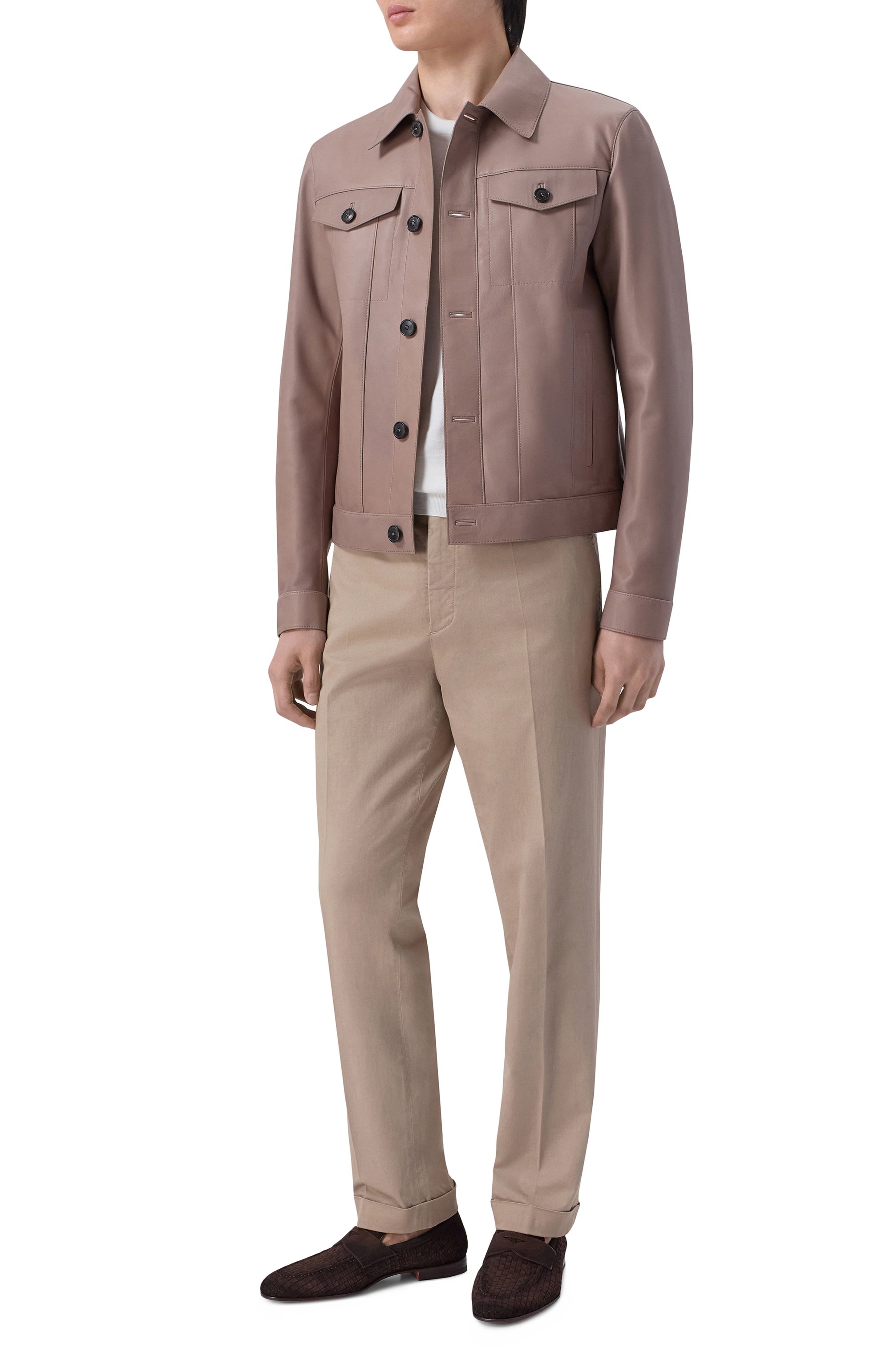 Замшевые пенни-лоферы carlos SANTONI, арт. MCNG13903LA3SAYC, фото 2