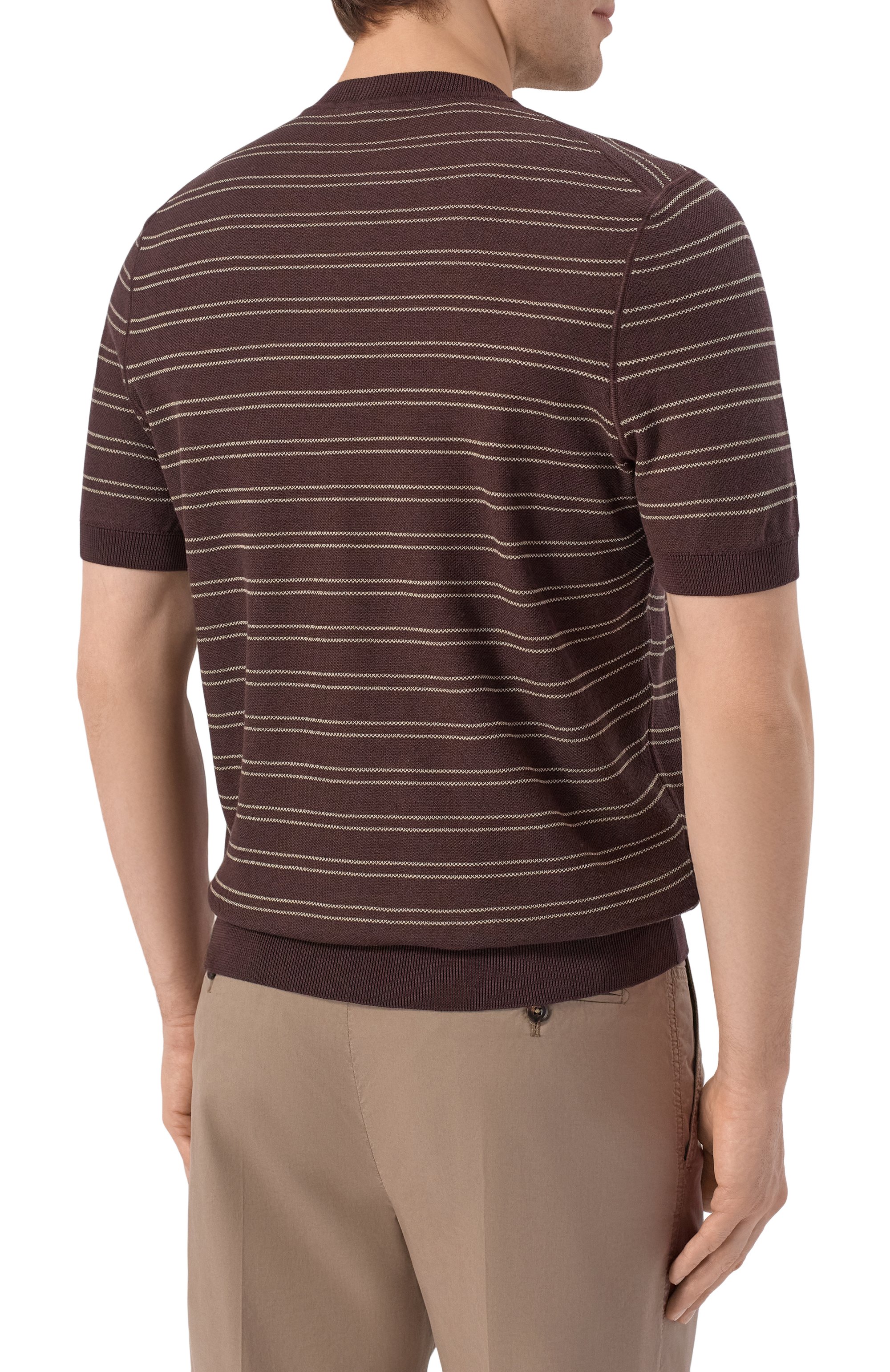 Джемпер из хлопка и лиоцелла BOSS, арт. 50560482, фото 4