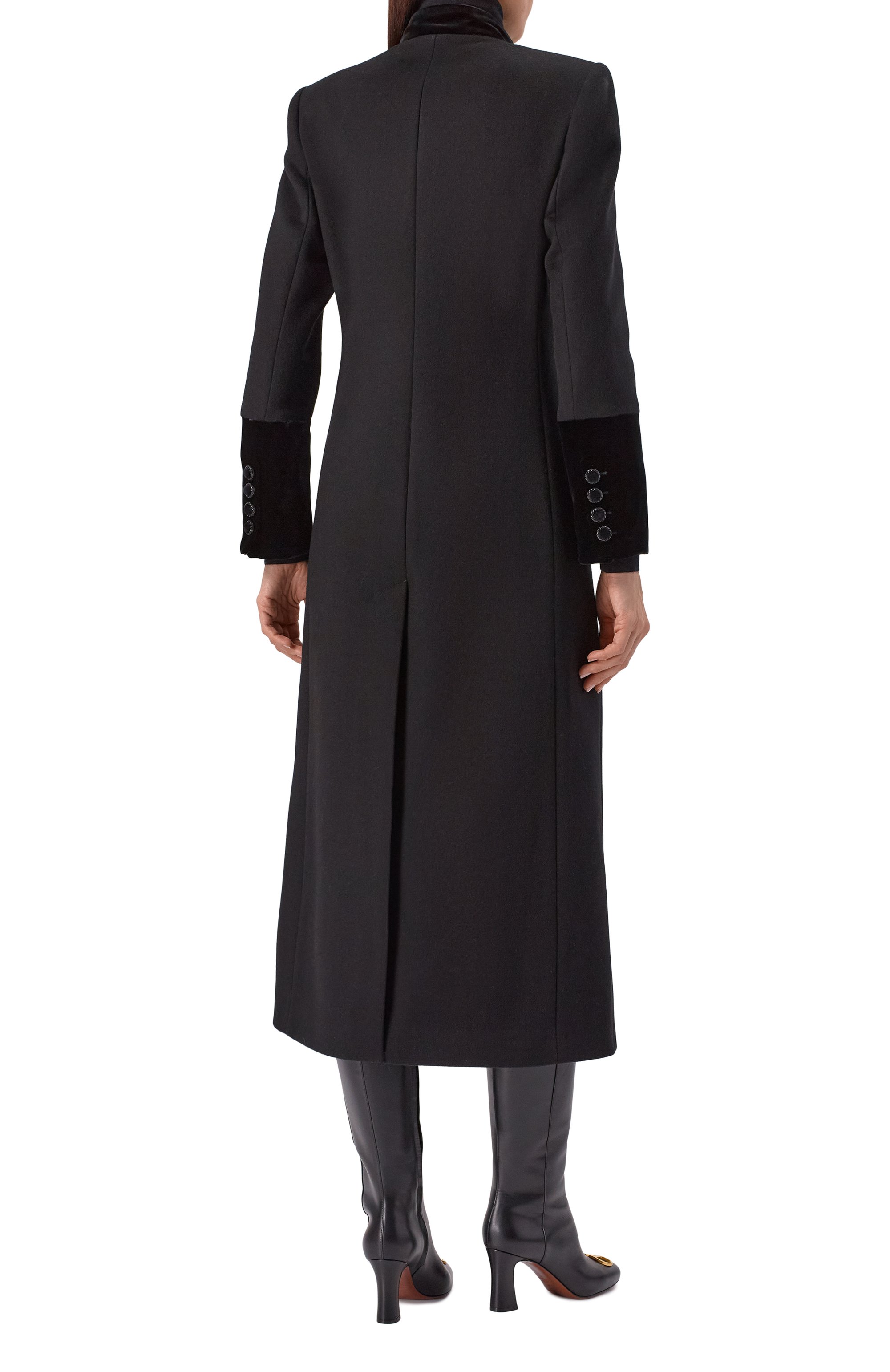 Пальто из шерсти и кашемира VALENTINO, арт. 7B0CA805/6JA, фото 4