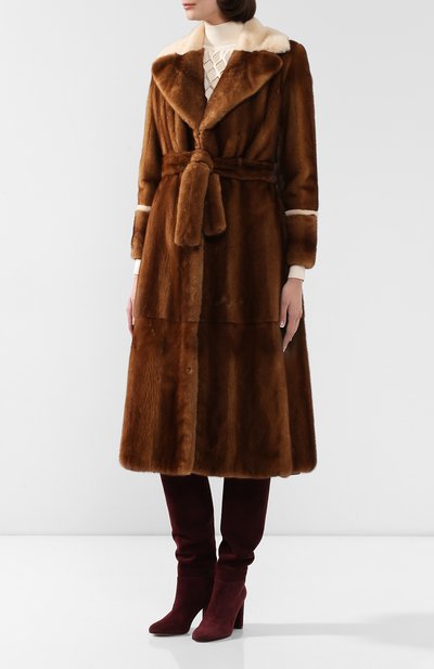 Шуба из норки FENDI, арт. FNF93F A3UE, фото 3