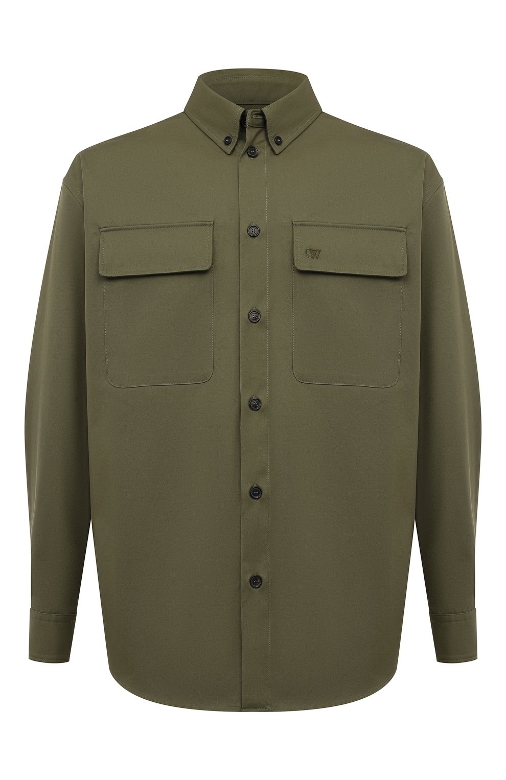 Хлопковая рубашка OFF-WHITE, арт. 0MES009F24FAB001, фото 1