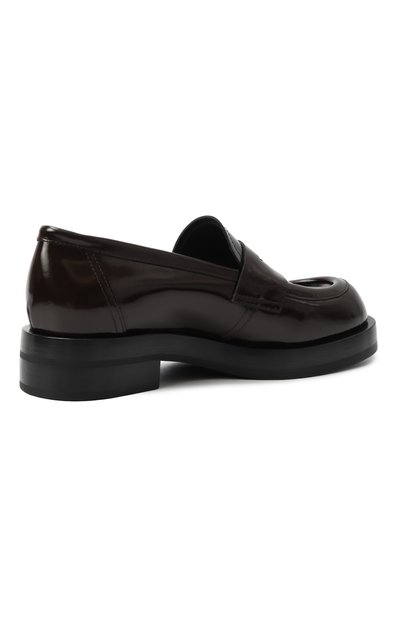 Кожаные пенни-лоферы trudi AGL, арт. D837001PG/FENIC, фото 5