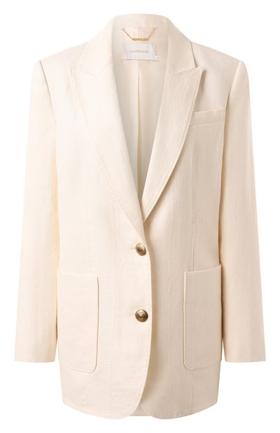 Женский льняной жакет ZIMMERMANN, арт. 2397JR251