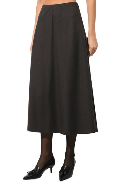 Шерстяная юбка BRUNELLO CUCINELLI, арт. MG912G3634, фото 3