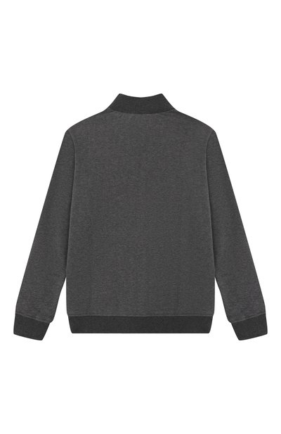 Хлопковая толстовка STEFANO RICCI JUNIOR темно-серого цвета по цене 133000 руб., арт. KY01050R31/Y25455, фото 2 Хлопковая толстовка STEFANO RICCI JUNIOR, арт. KY01050R31/Y25455, фото 2