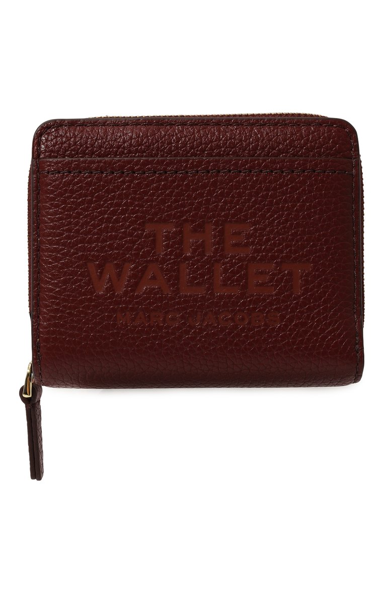 Женские кожаное портмоне MARC JACOBS (THE) бордового цвета, арт. 2R3SMP044S10 | Фото 1 (Нос: Не проставлено; Материал: Натуральная кожа; Материал сплава: Проставлено)