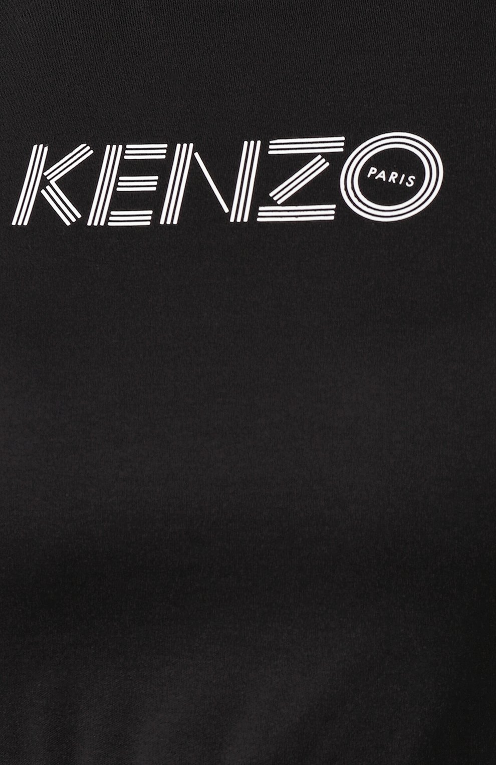 Хлопковый топ KENZO черного цвета по цене 12300 руб., арт. F962T0834951, фото 5 Хлопковый топ KENZO, арт. F962T0834951, фото 5
