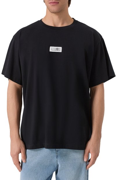 Хлопковая футболка MM6, арт. SH0GC0032/S24312, фото 3