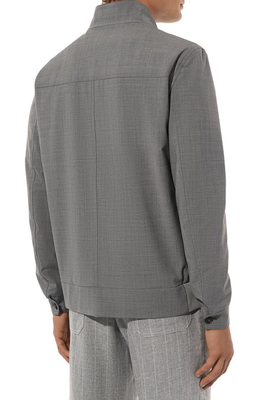 Бомбер Waterville Серый, фото 4