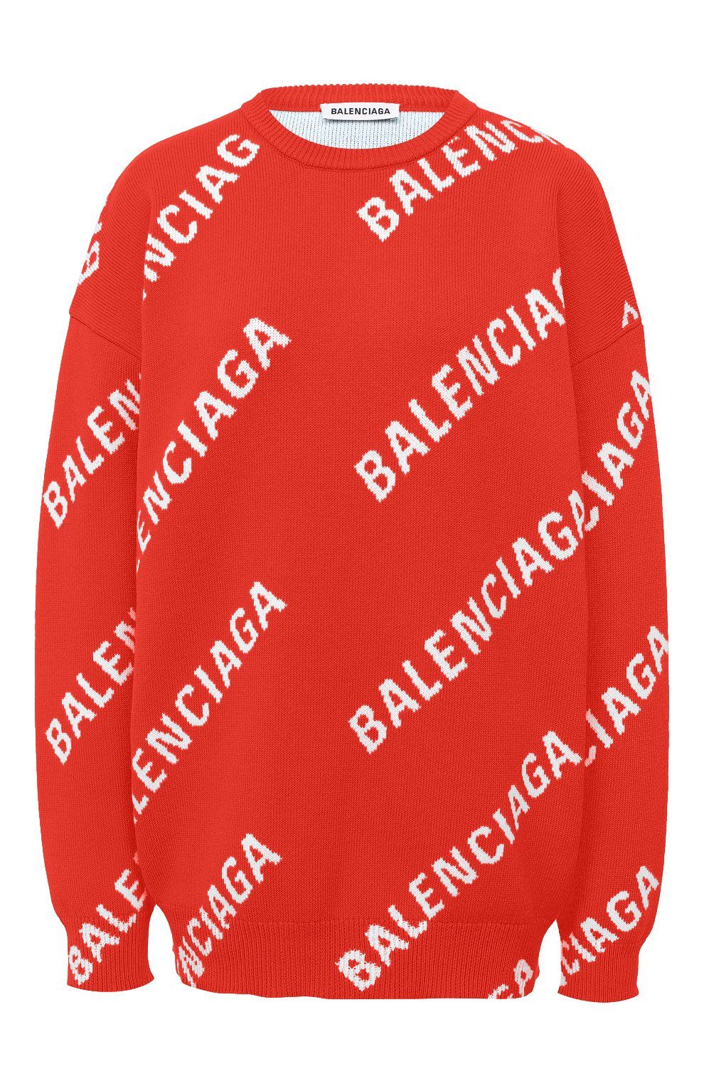 Свитер из хлопка и шерсти BALENCIAGA, арт. 625329/T3178, фото 1