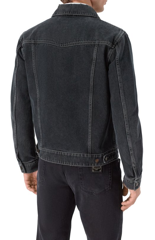 Джинсовая куртка Saint Laurent 695177/Y07TE Серый  695177/Y07TE Фото 4