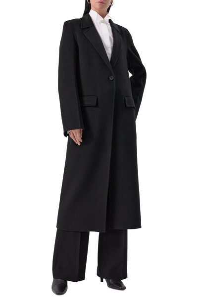 Шерстяное пальто TOTEME, арт. 251-WR04725-FB0006, фото 3