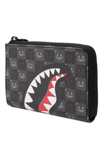 Кошелек SPRAYGROUND, арт. 910W9315NSZ/SHARKS IN PARIS WTF BUBBLY BLACK CHECK, фото 2