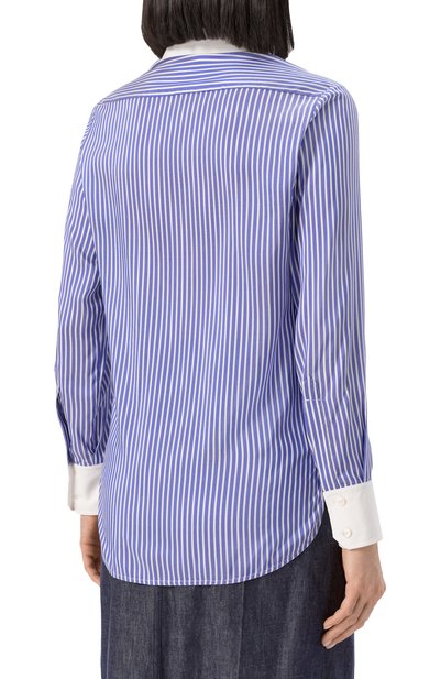 Шелковая рубашка KITON, арт. D59429K0981E01, фото 4