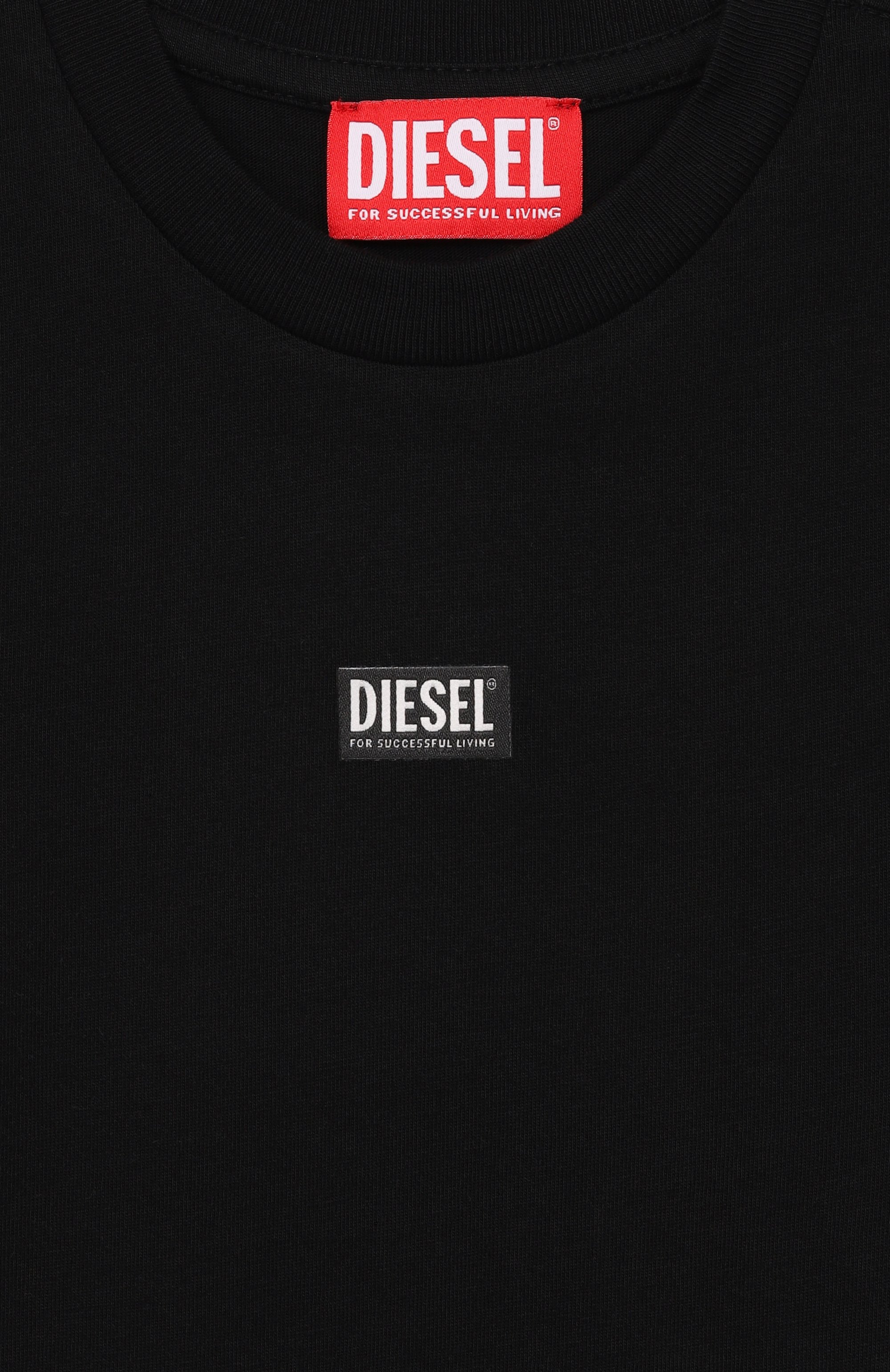 Хлопковая футболка DIESEL, арт. J02770/0CATM, фото 3