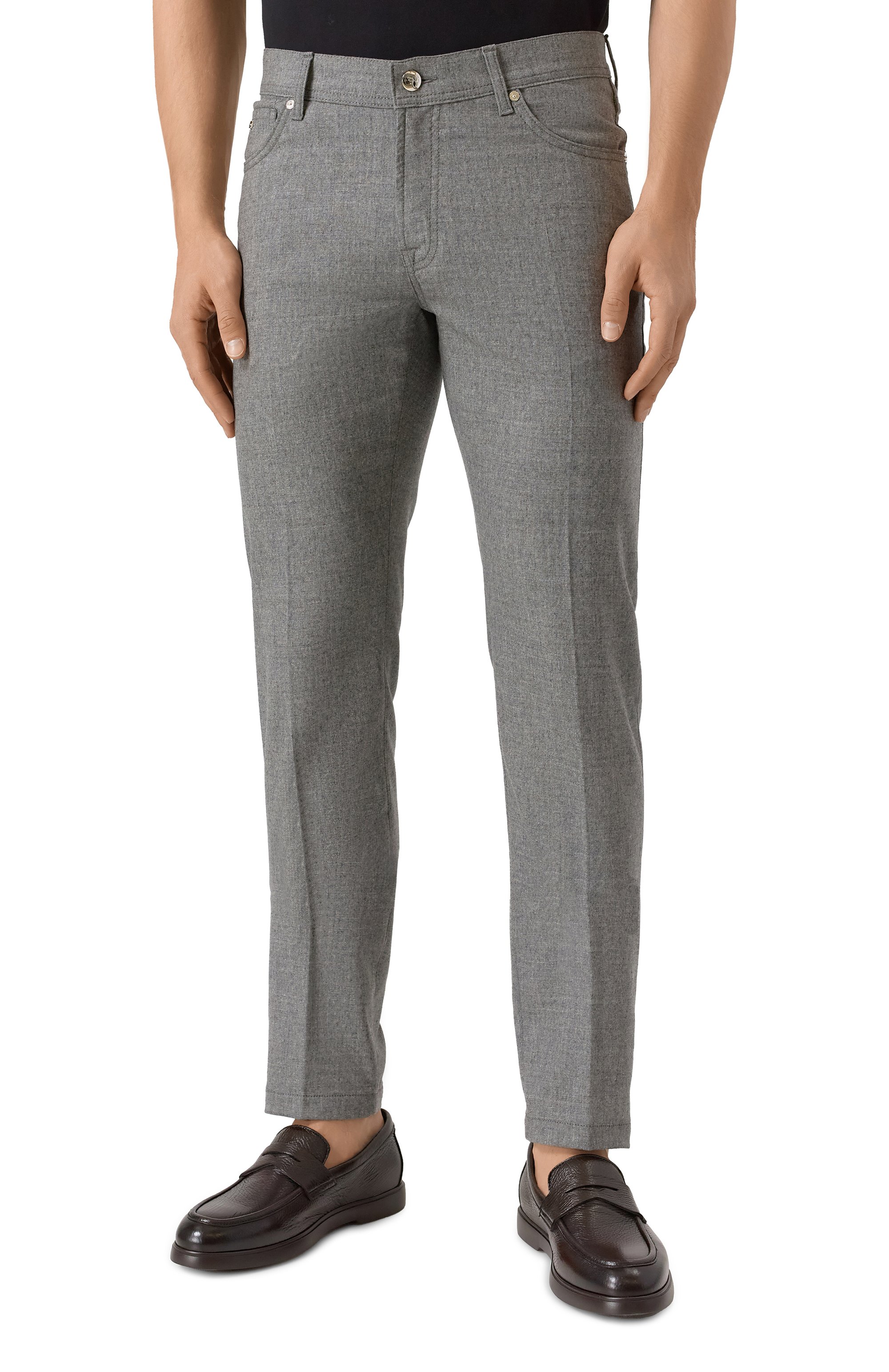 Брюки из шерсти и кашемира MARCO PESCAROLO, арт. NERAN0M/5229, фото 3