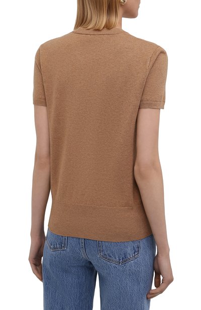 Хлопковый пуловер POLO RALPH LAUREN бежевого цвета по цене 13950 руб., арт. 211784760, фото 4 Хлопковый пуловер POLO RALPH LAUREN, арт. 211784760, фото 4