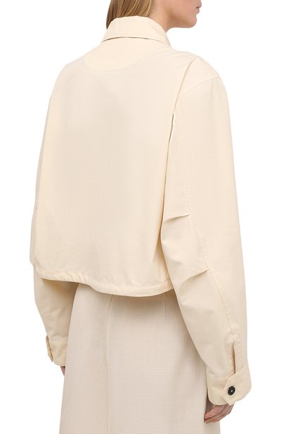Хлопковая рубашка JIL SANDER, арт. JSPS420305-WS251800, фото 4