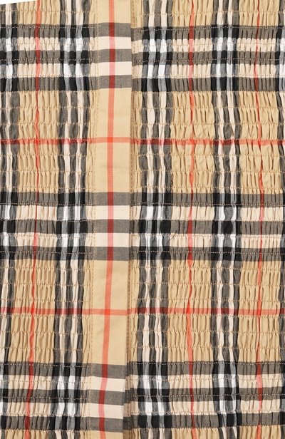 Хлопковое платье BURBERRY бежевого цвета по цене 54650 руб., арт. 8126193, фото 3 Хлопковое платье BURBERRY, арт. 8126193, фото 3