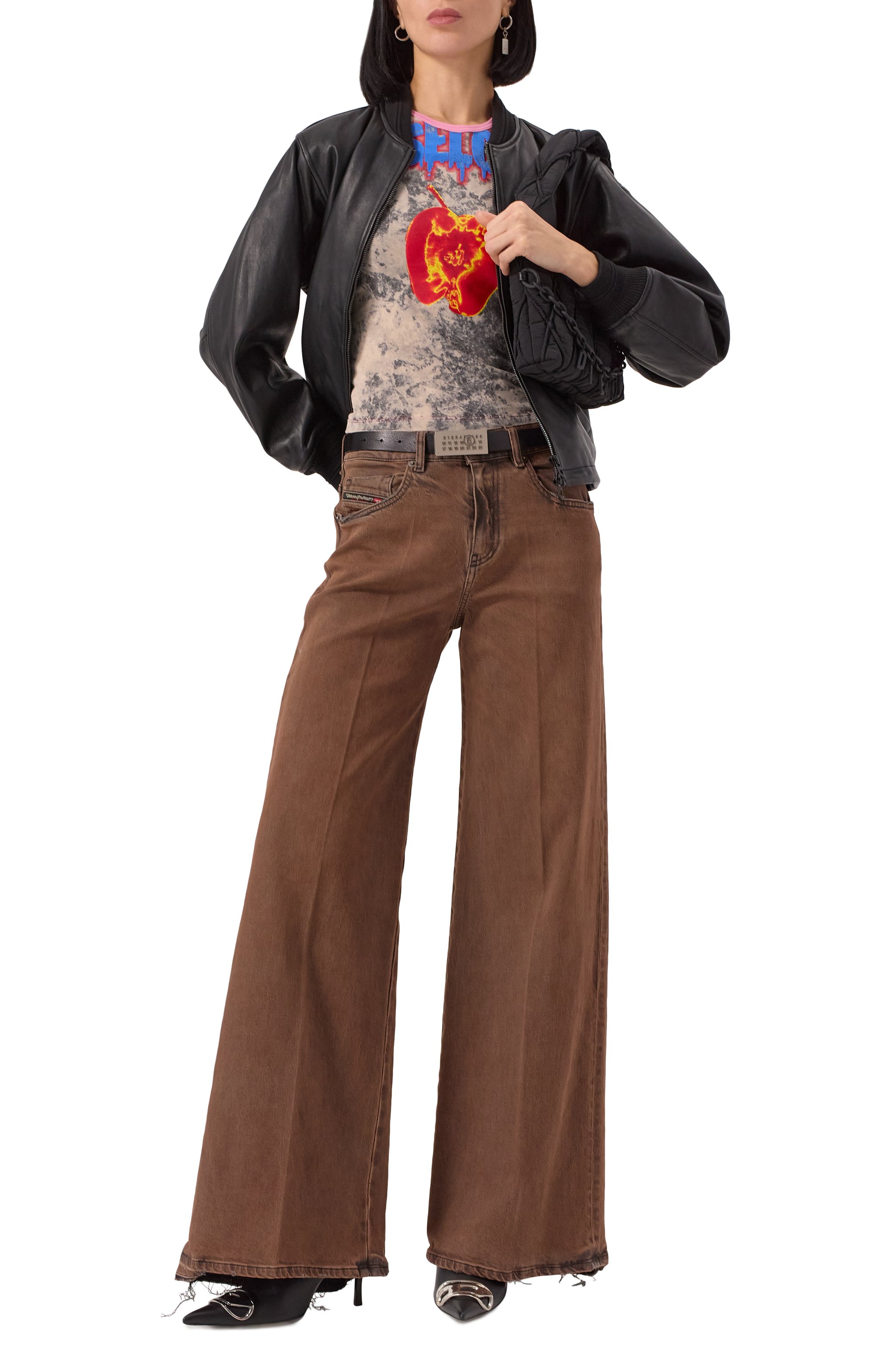 Хлопковый топ DIESEL, арт. A16825/0JQAU, фото 2