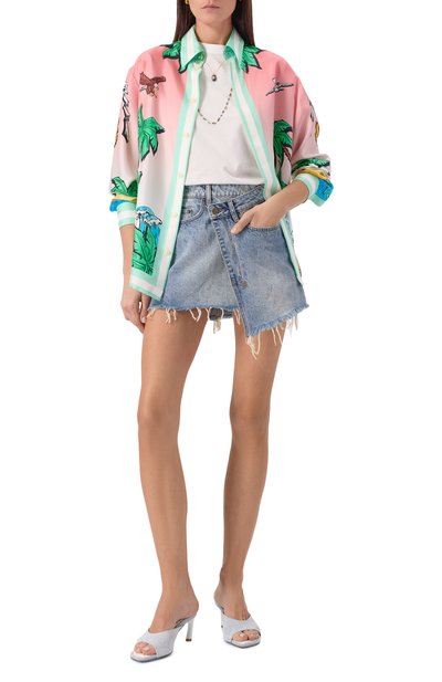 Шелковая рубашка CASABLANCA, арт. U-WS25-SH-021-02, фото 2