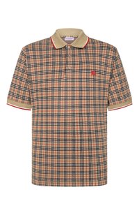 Поло из вискозы и хлопка Burberry