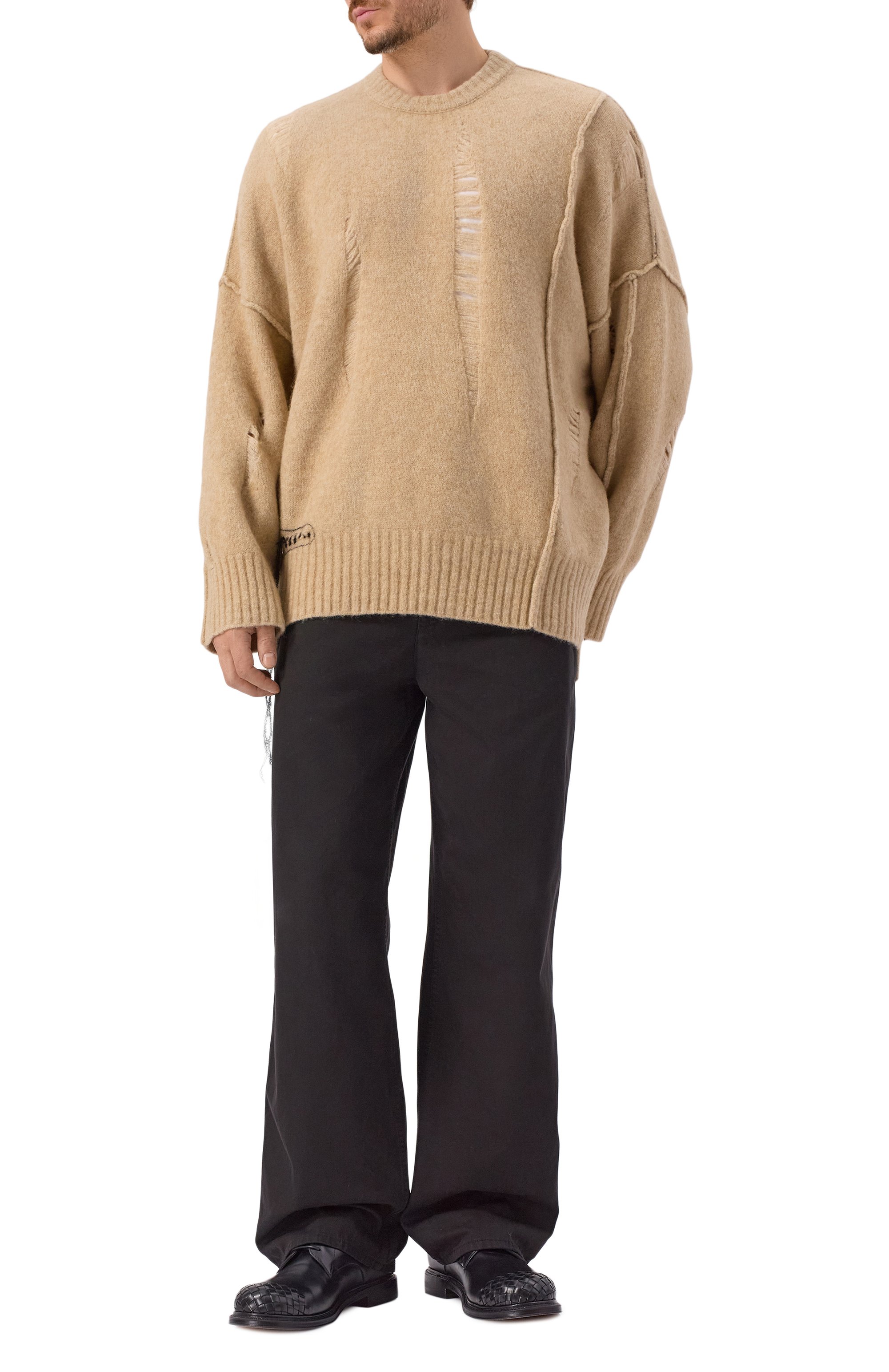 Шерстяной свитер ISABEL BENENATO, арт. UK04F25, фото 2