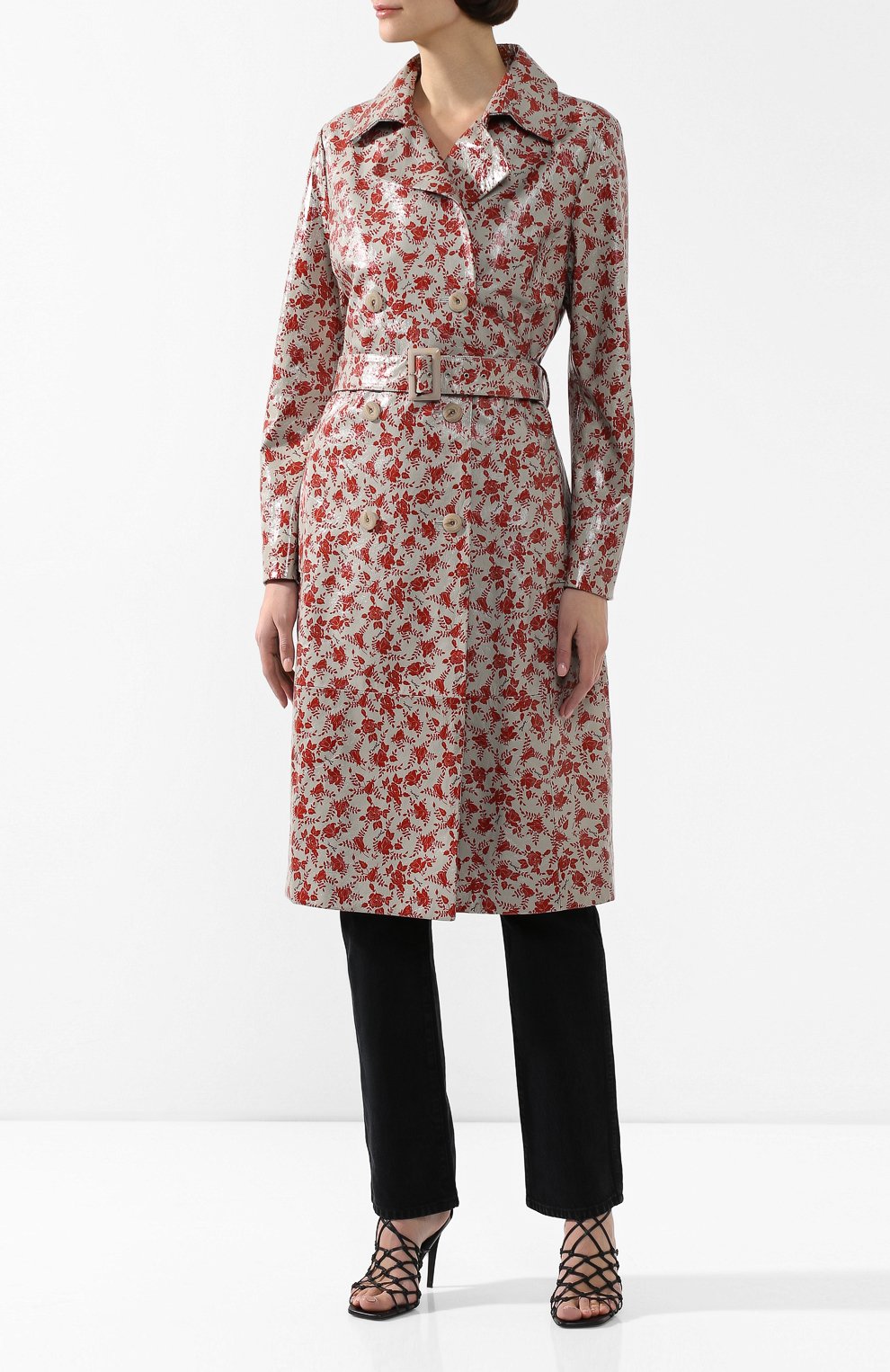 Кожаное пальто DROME, арт. DPD5686P/D1798P, фото 3