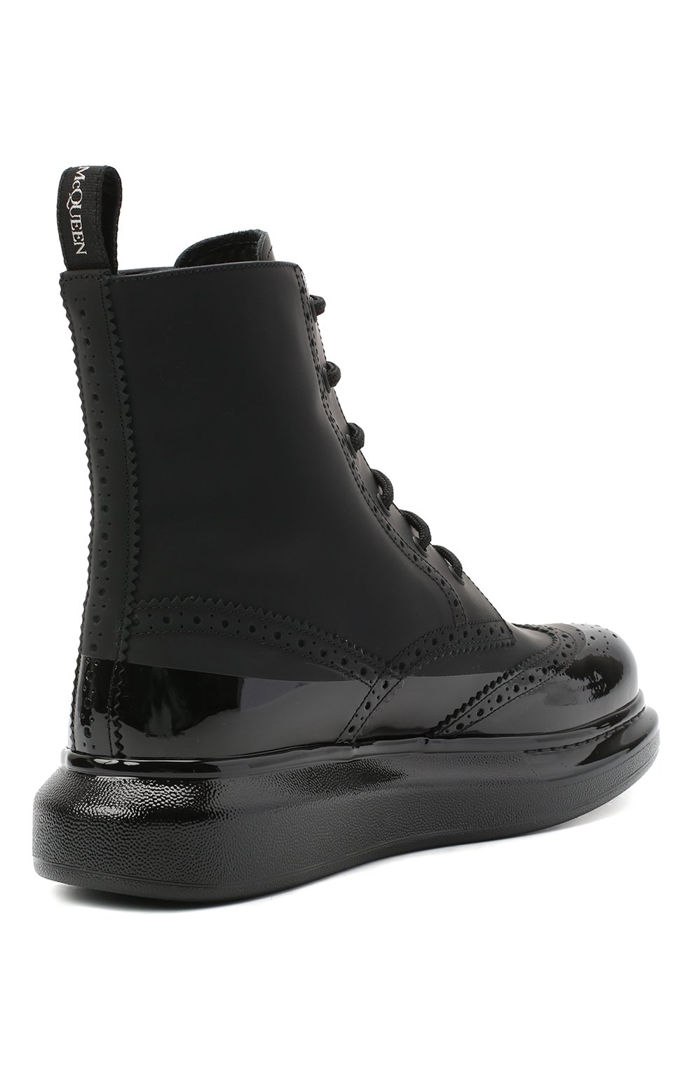 Кожаные ботинки ALEXANDER MCQUEEN, арт. 628810/WHYK2, фото 4