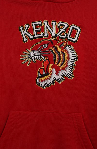 Хлопковое худи KENZO, арт. K60767, фото 3