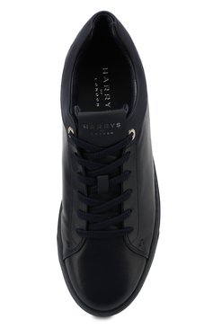 Мужские кожаные кеды HARRYS OF LONDON синего цвета, арт. T0M NAPPA LEATHER/TECH | Фото 5 (Статус проверки: Проверено, Проверена категория; Материал внутренний: Натуральная кожа; Подошва: Массивная; Материал утеплителя: Без утеплителя; Стили: Классический; Материал сплава: Проставлено, Проверено; Драгоценные камни: Проставлено; Материал внешний: Натуральная кожа; Кросс-КТ: Низкие)