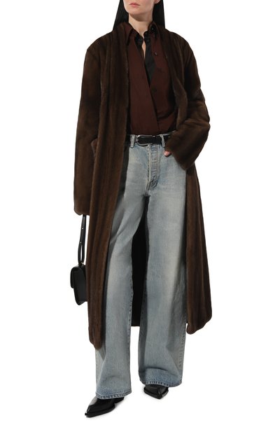 Шуба из меха норки GIULIA GURMAN, арт. 230342133DB1T, фото 2