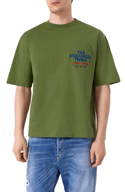 Хлопковая футболка DSQUARED2, арт. S74GD1407/S23009, фото 3