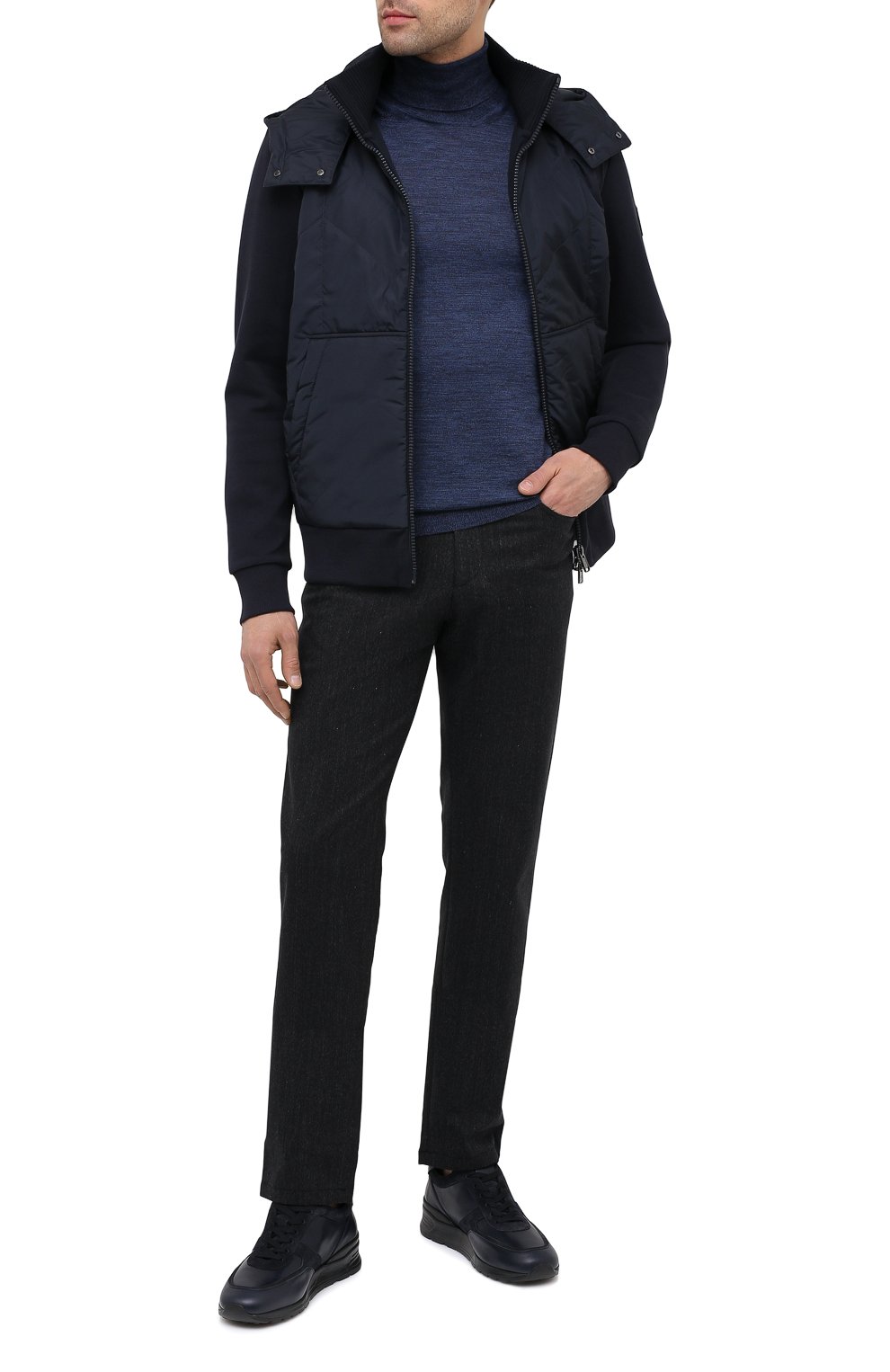 Шерстяная водолазка BOSS, арт. 50392083, фото 2