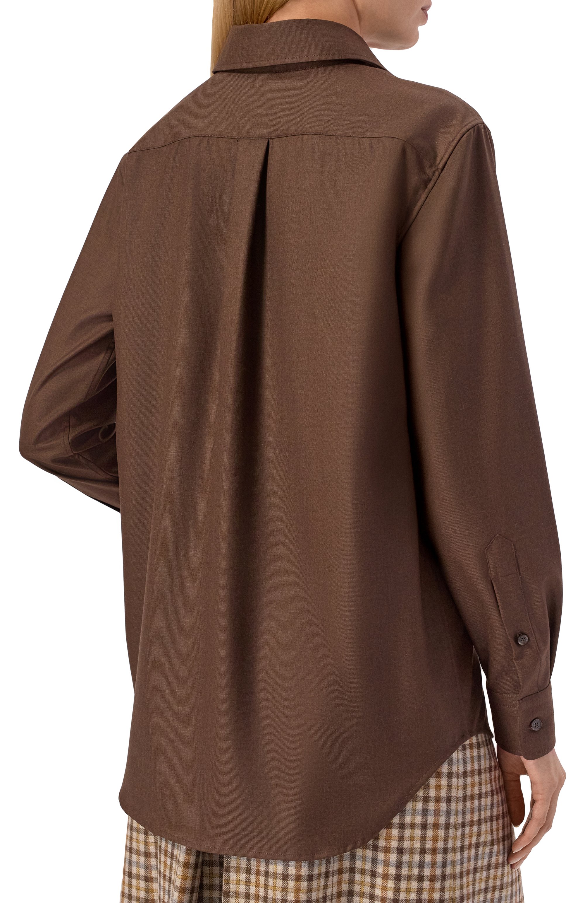 Шерстяная рубашка LORO PIANA, арт. FAP7674, фото 4