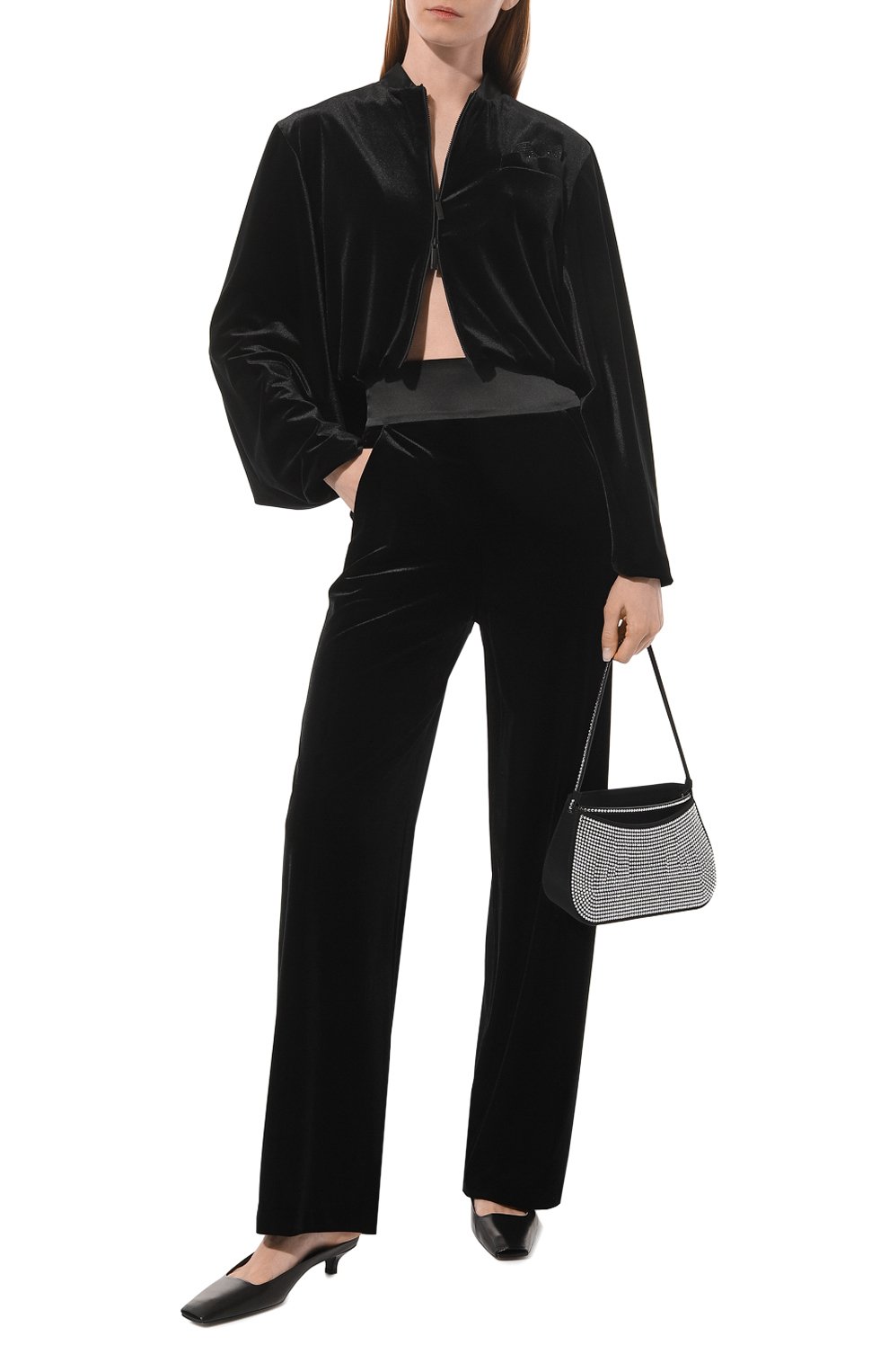 Бархатные брюки EMPORIO ARMANI, арт. 3R2P8D/2JW4Z, фото 2