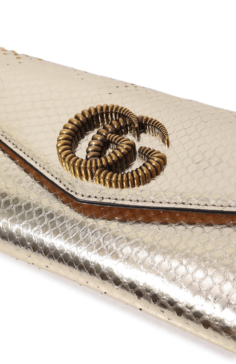 Клатч broadway из кожи питона GUCCI, арт. 594101 L1H0T, фото 3