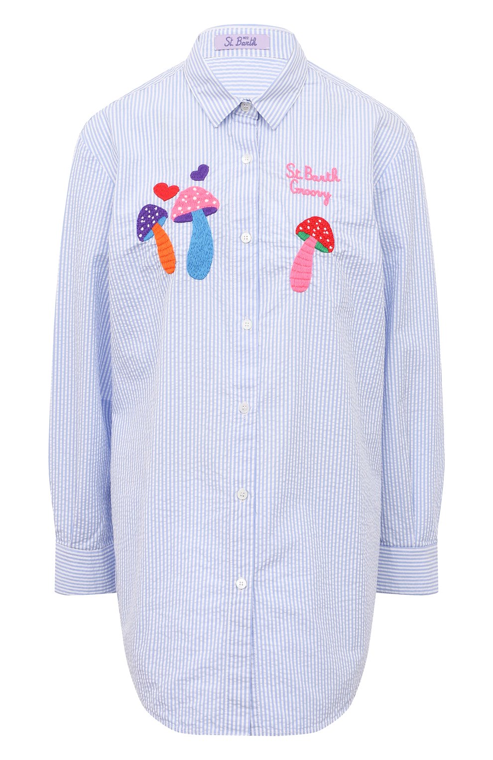 Хлопковая рубашка MC2 SAINT BARTH, арт. STBW/BRIGITTE/05354D, фото 1
