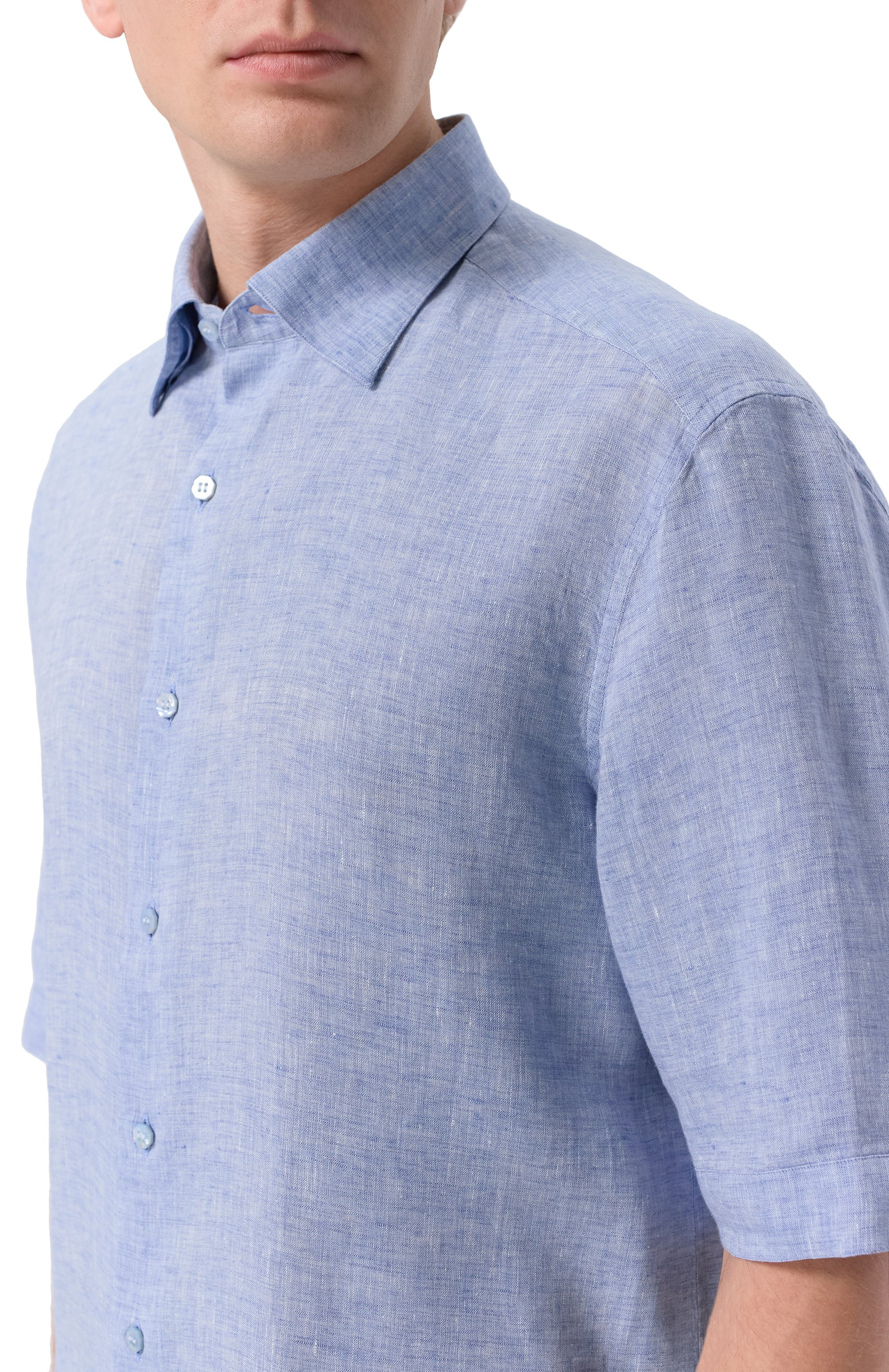 Льняная рубашка STEFANO RICCI, арт. MC007892/BX2922, фото 5