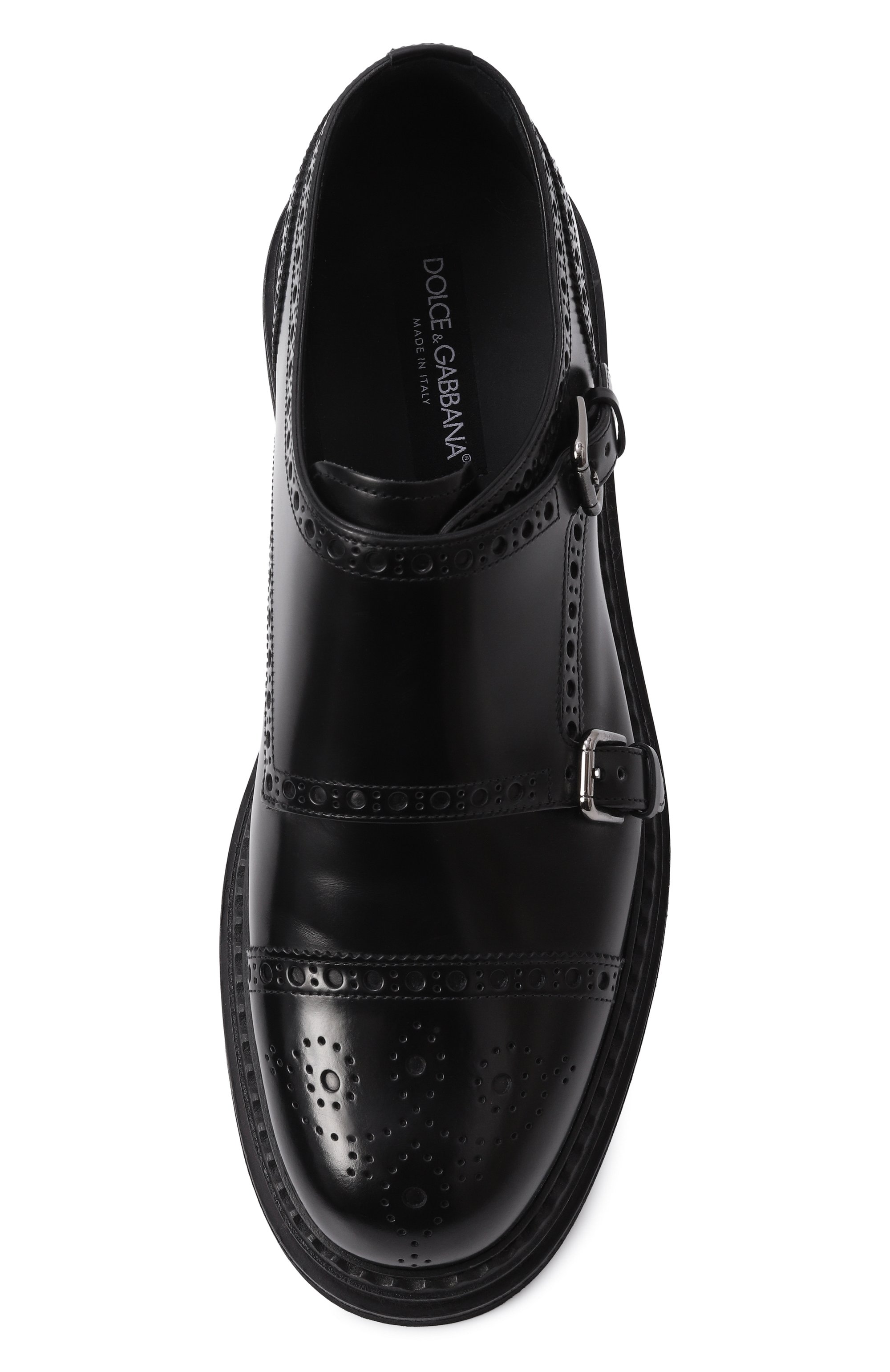 Кожаные монки DOLCE & GABBANA, арт. A10828/A1203, фото 6
