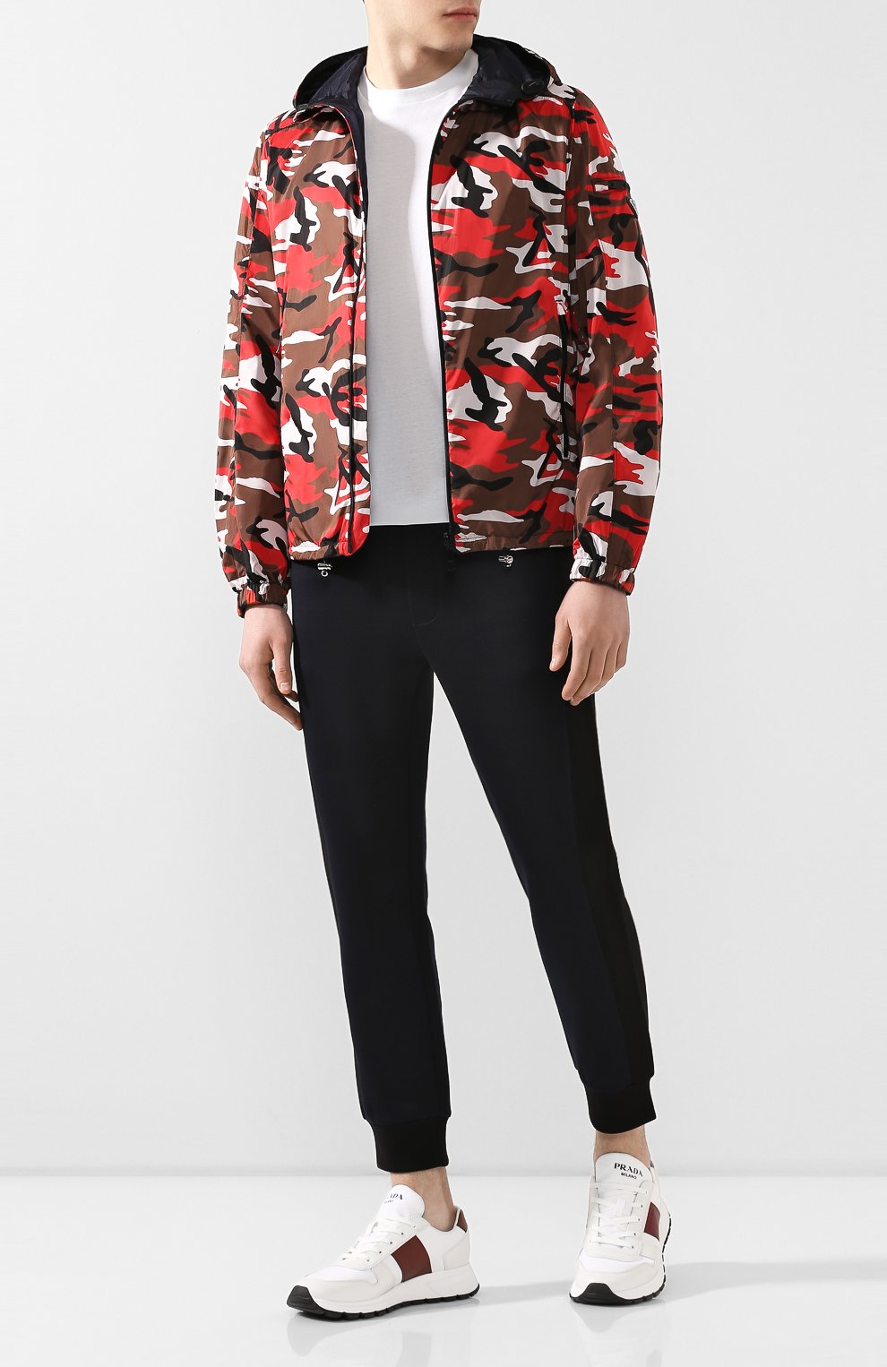 Комплект из трех хлопковых футболок PRADA, арт. UJM492-ILK-F0009, фото 2