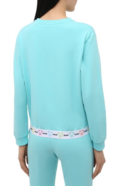 Хлопковый свитшот MOSCHINO, арт. A1710/9004, фото 4