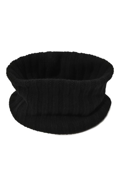 Шарф-снуд из кашемира и шерсти RICK OWENS, арт. RU02C7484/WSBR, фото 1