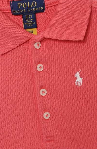 Хлопковое платье POLO RALPH LAUREN, арт. 311698754, фото 3
