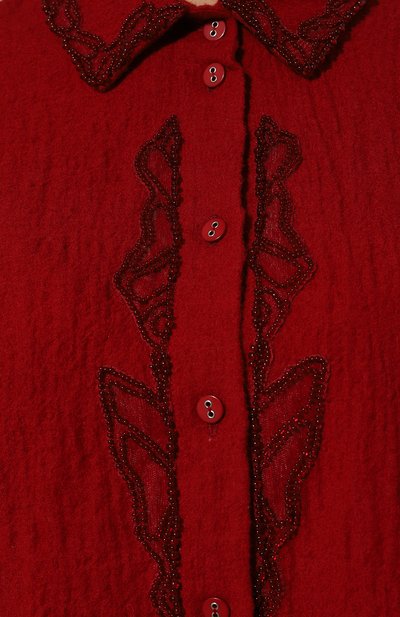 Блузка из шерсти и хлопка AKHMADULLINA, арт. 1225.2BL618/WC209, фото 5