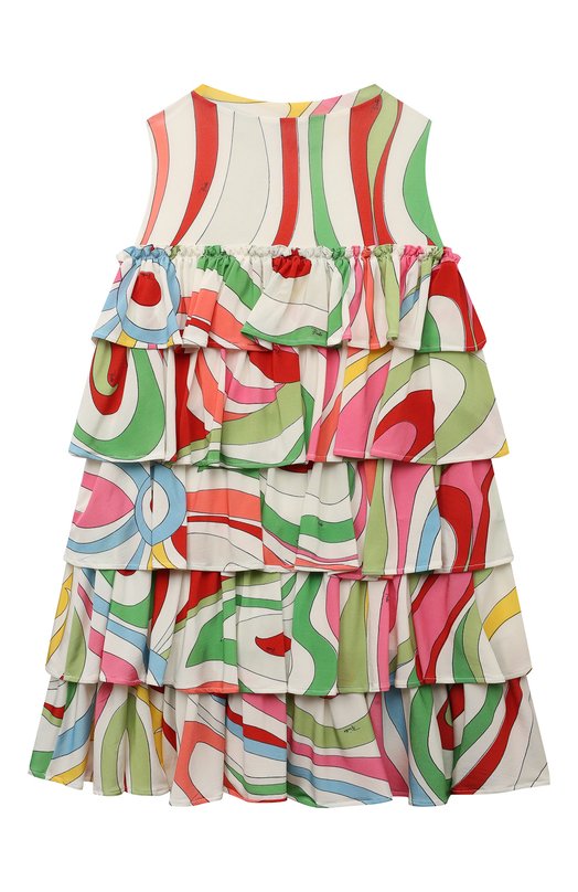 Платье из вискозы Emilio Pucci Разноцветный, фото 2