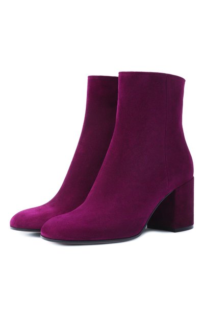 Женские замшевые ботильоны joelle 70 GIANVITO ROSSI, арт. G73065.70RIC.CASP0IS