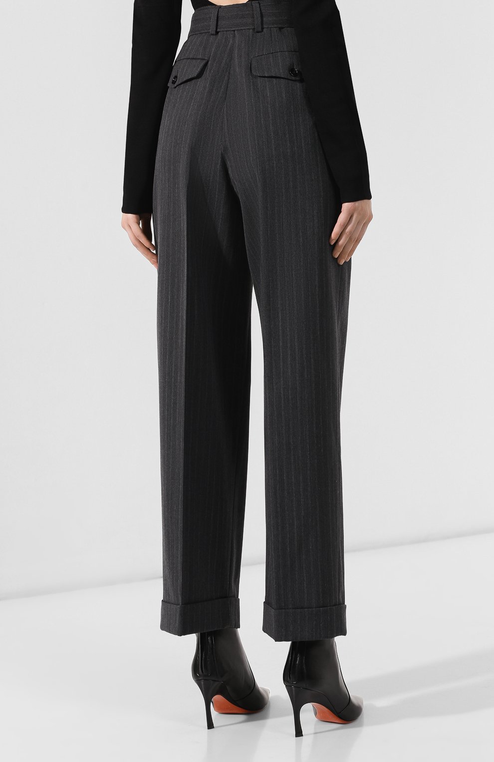 Брюки со стрелками DRIES VAN NOTEN, арт. 192-30915-8036, фото 4