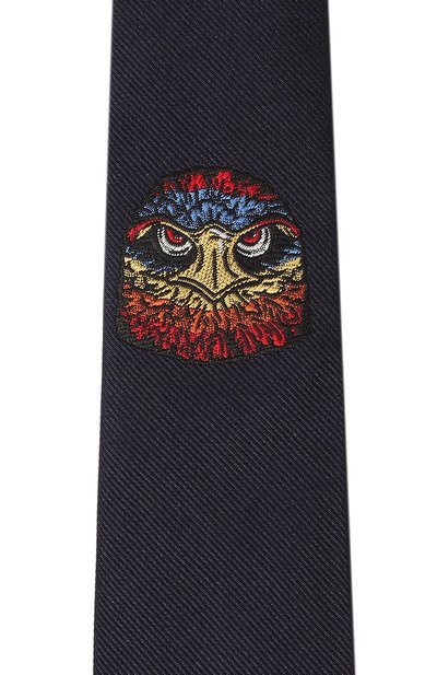 Шелковый галстук GUCCI, арт. 545822 4E017, фото 4