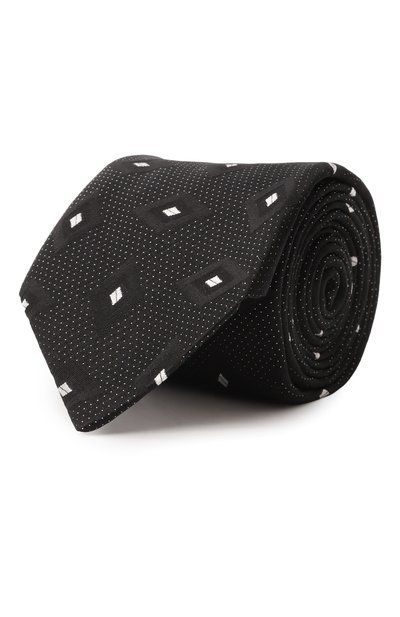 Мужской шелковый галстук GIORGIO ARMANI, арт. GM000800/TE13675